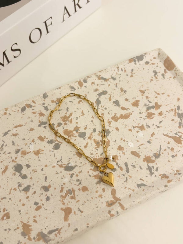 Small heart armbandje