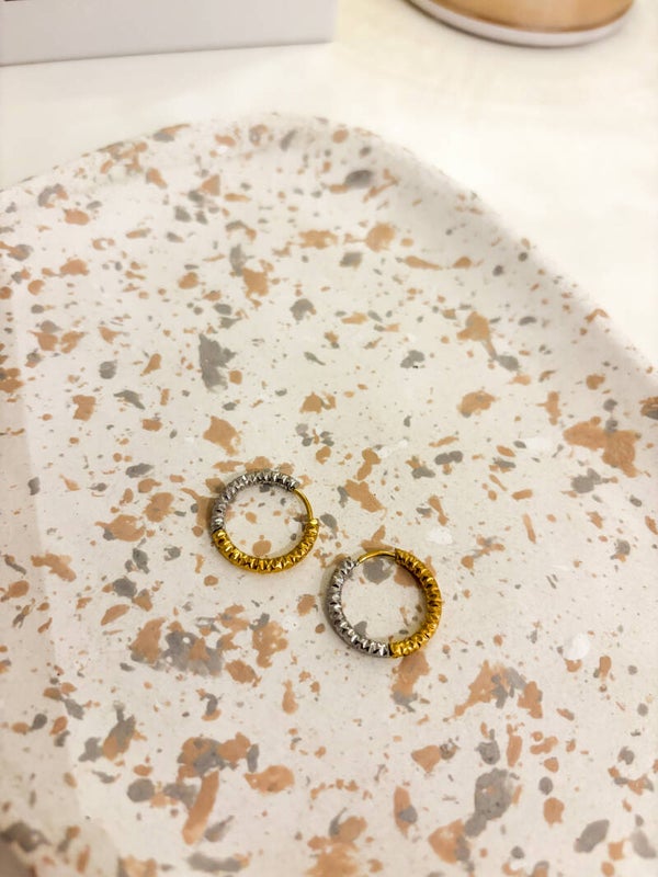 Special golden/Silver hoops