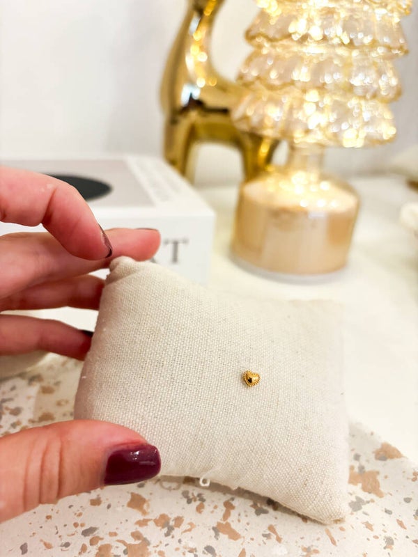 Small heart piercing