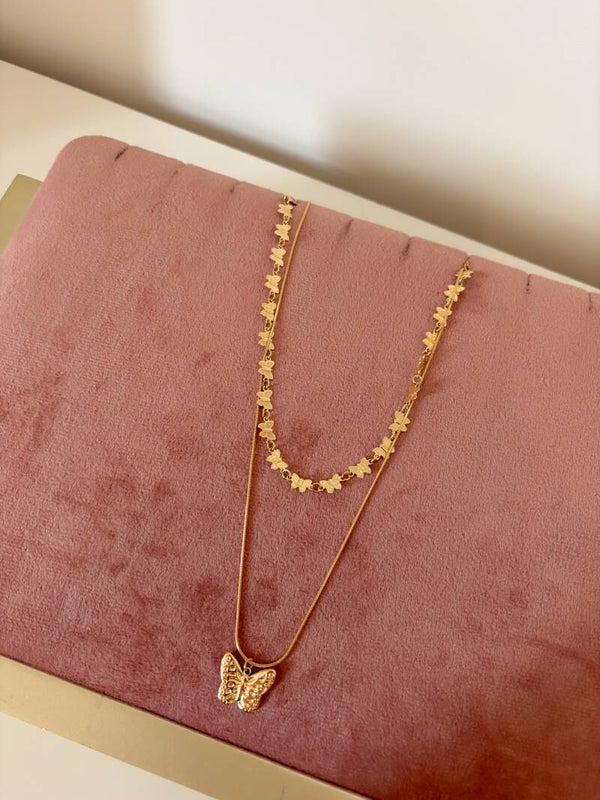 Butterfly ketting
