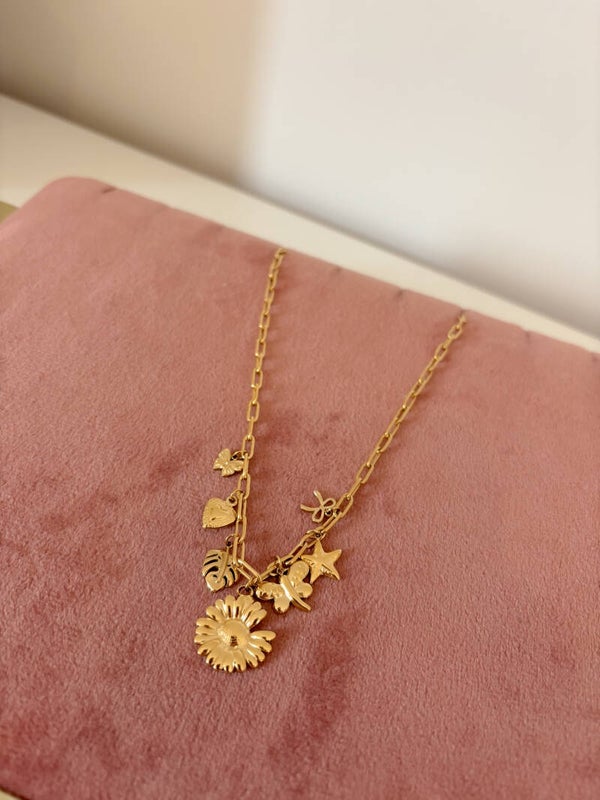 Sunflower bedelketting