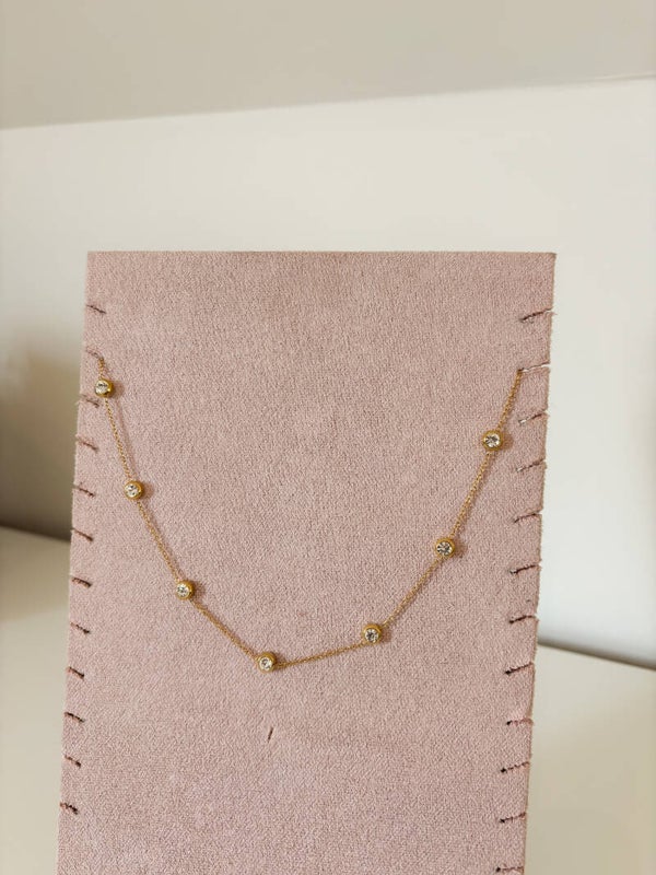 Diamond stone ketting