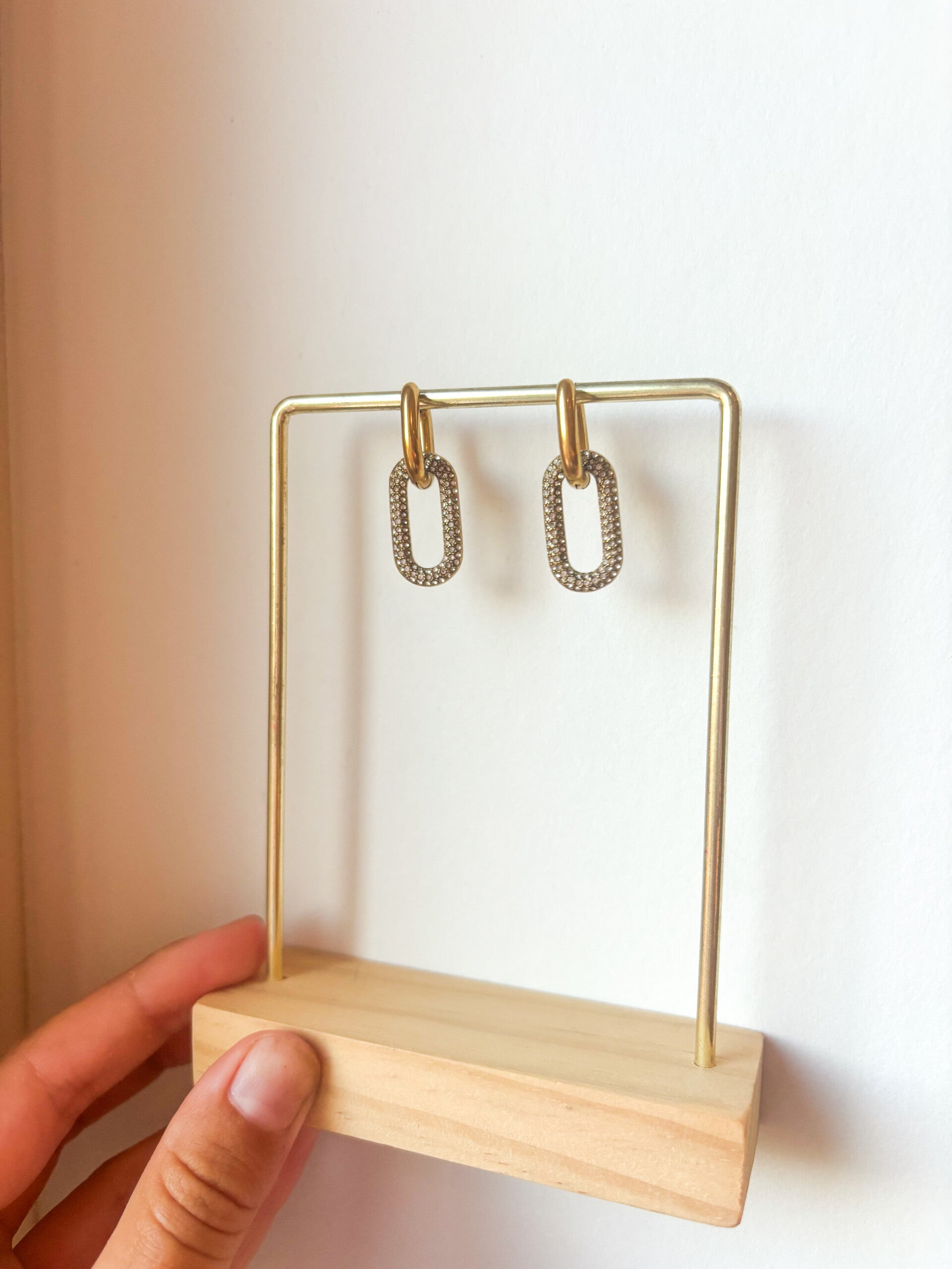 Diamond earrings