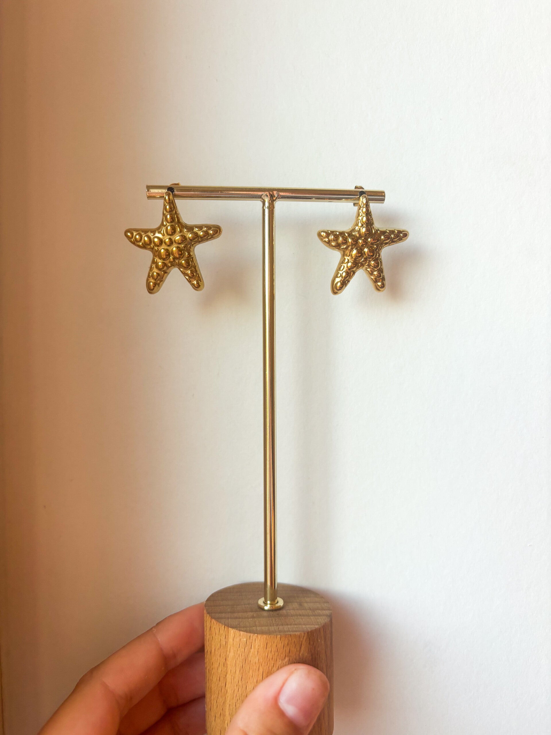 Star earrings