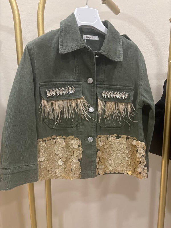 Jacket military Gold