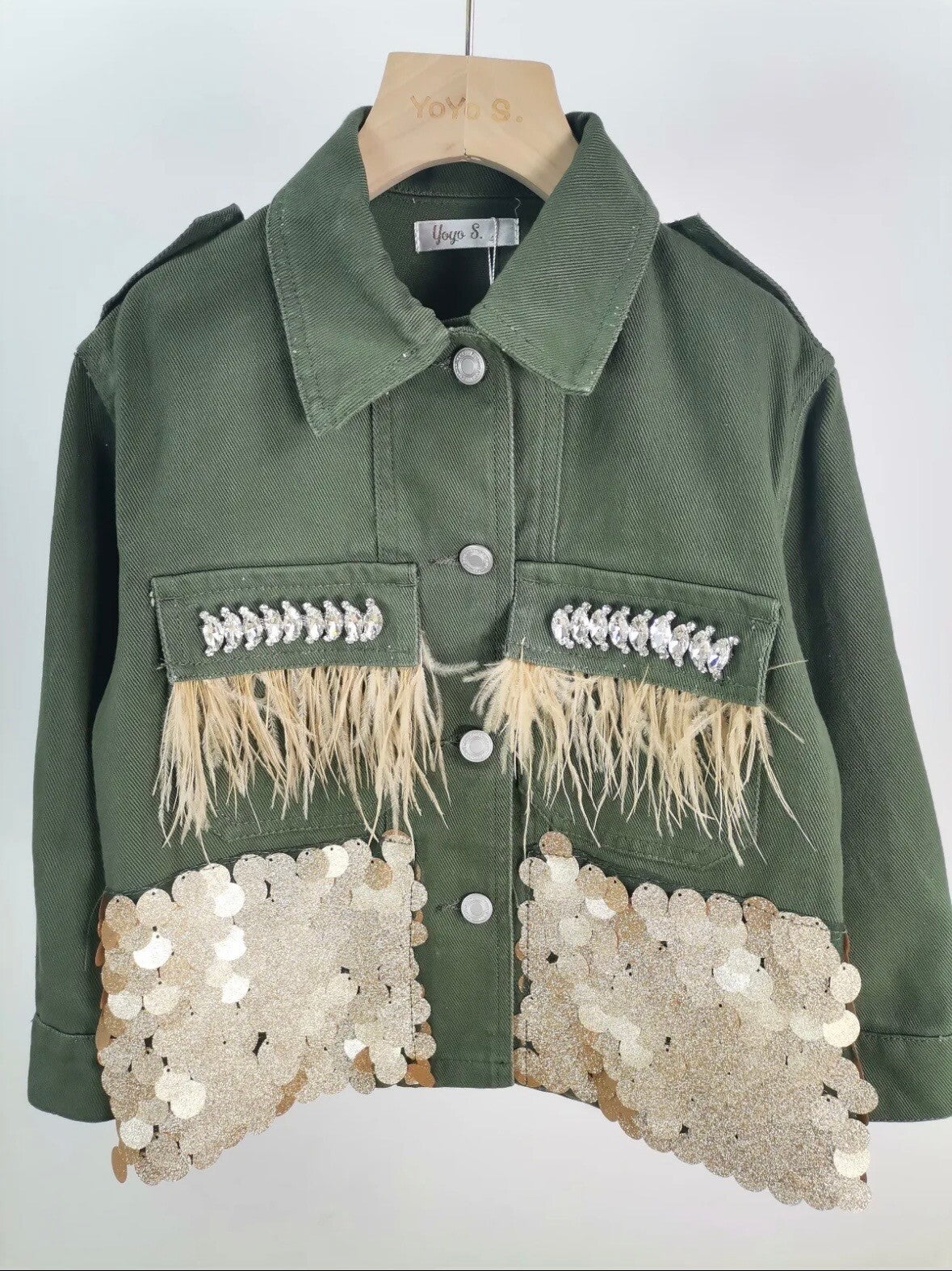 Jacket military Gold