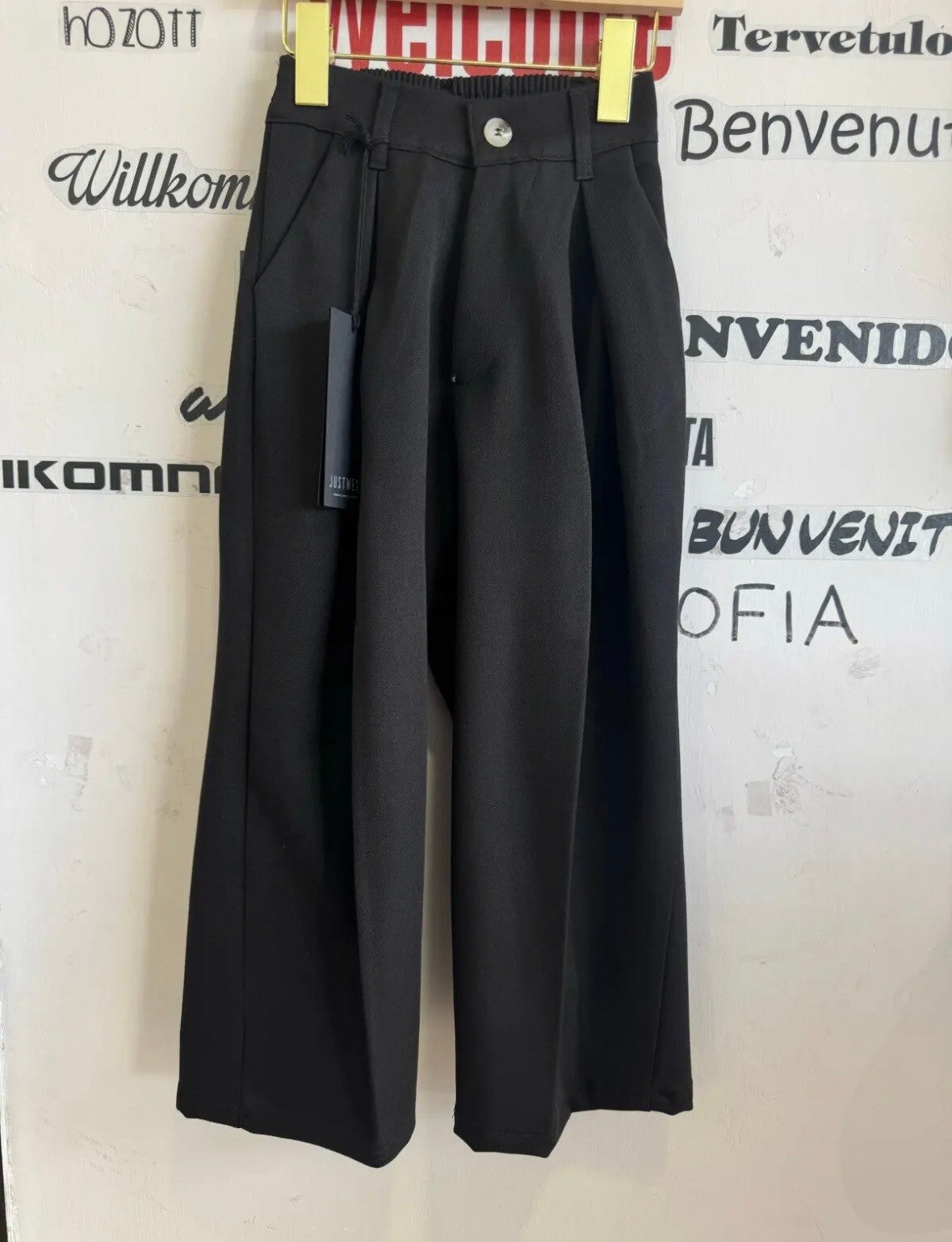 Pantalone elegance nero Just west