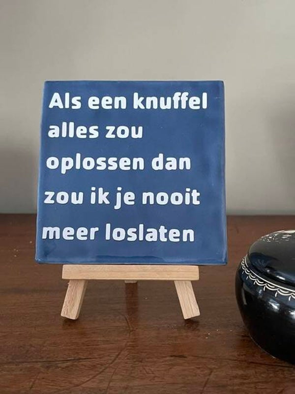 Als een knuffel alles zou oplossen dan zou ik je nooit meer loslaten