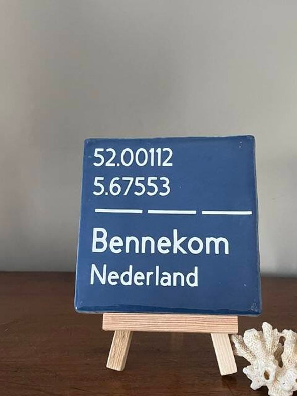 Coördinaten van woonplaats