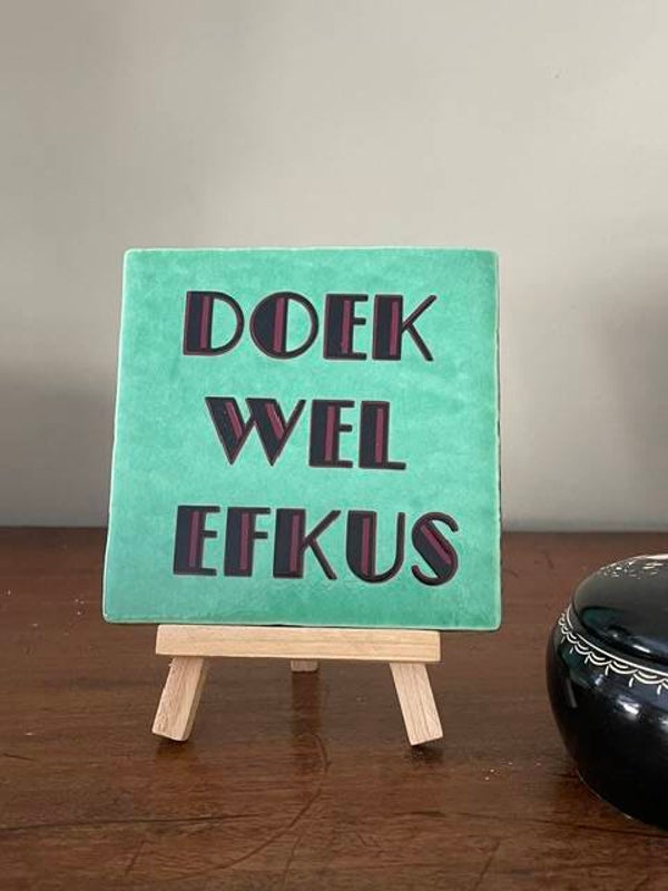 Doek wel efkus