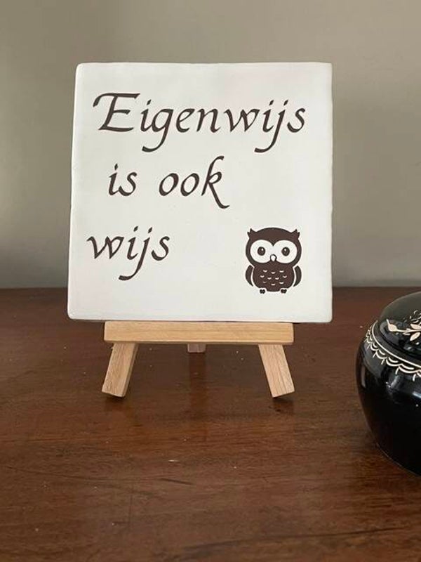 Eigenwijs is ook wijs
