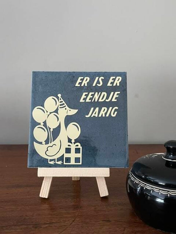 Er is er eendje jarig