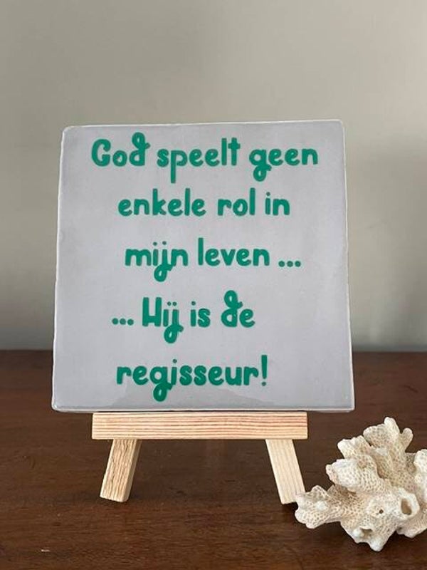 God speelt geen enkele rol in mijn leven...