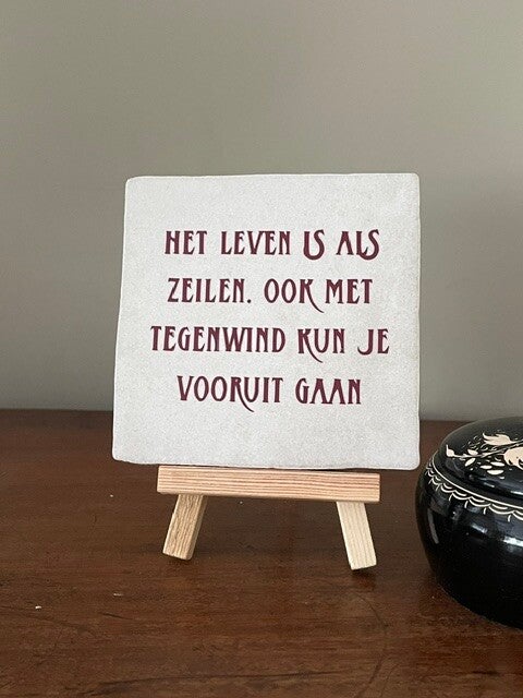 Het leven is als zeilen