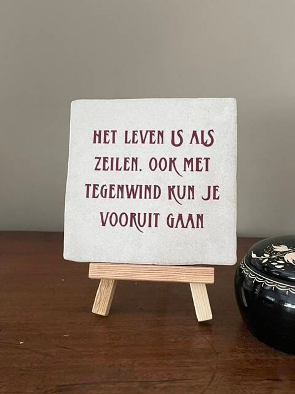 Het leven is als zeilen