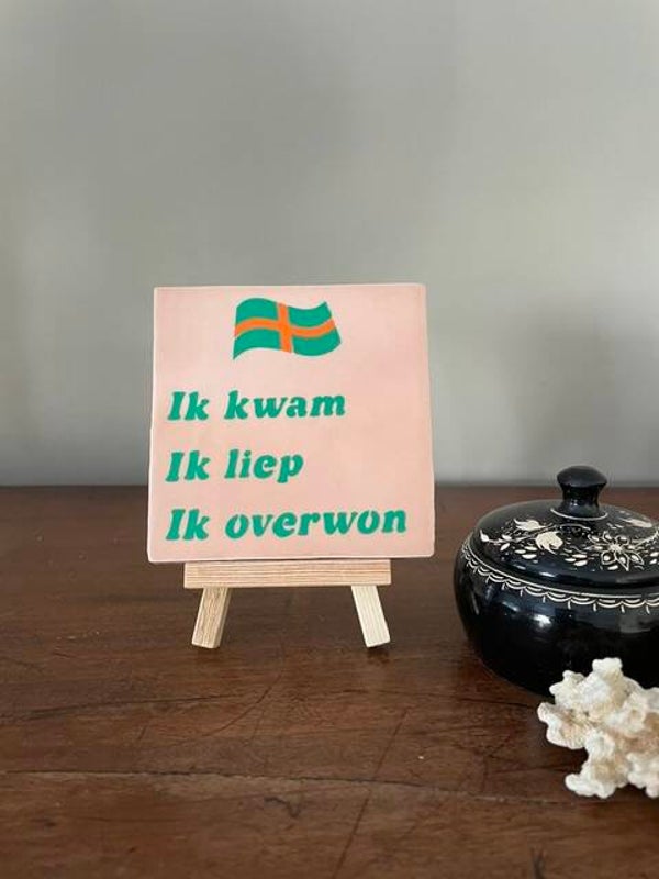 Ik kwam ik liep ik overwon