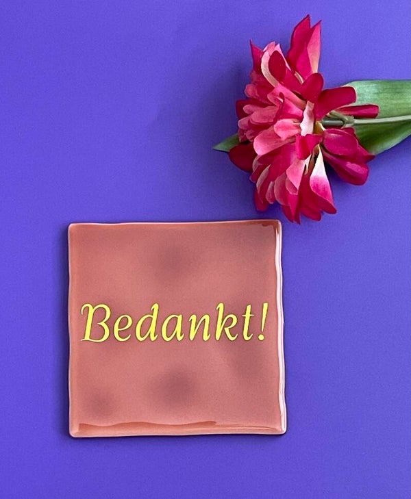 Bedankt