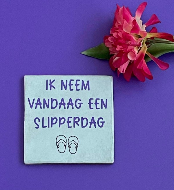 Ik neem vandaag een slipperdag