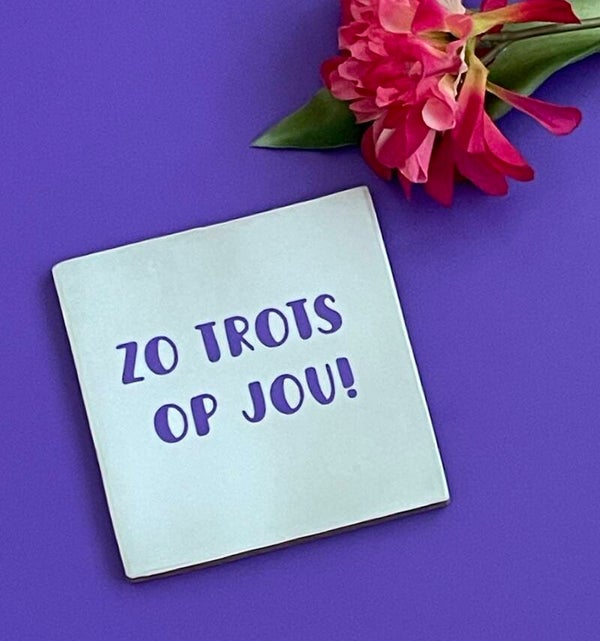 Zo trots op jou