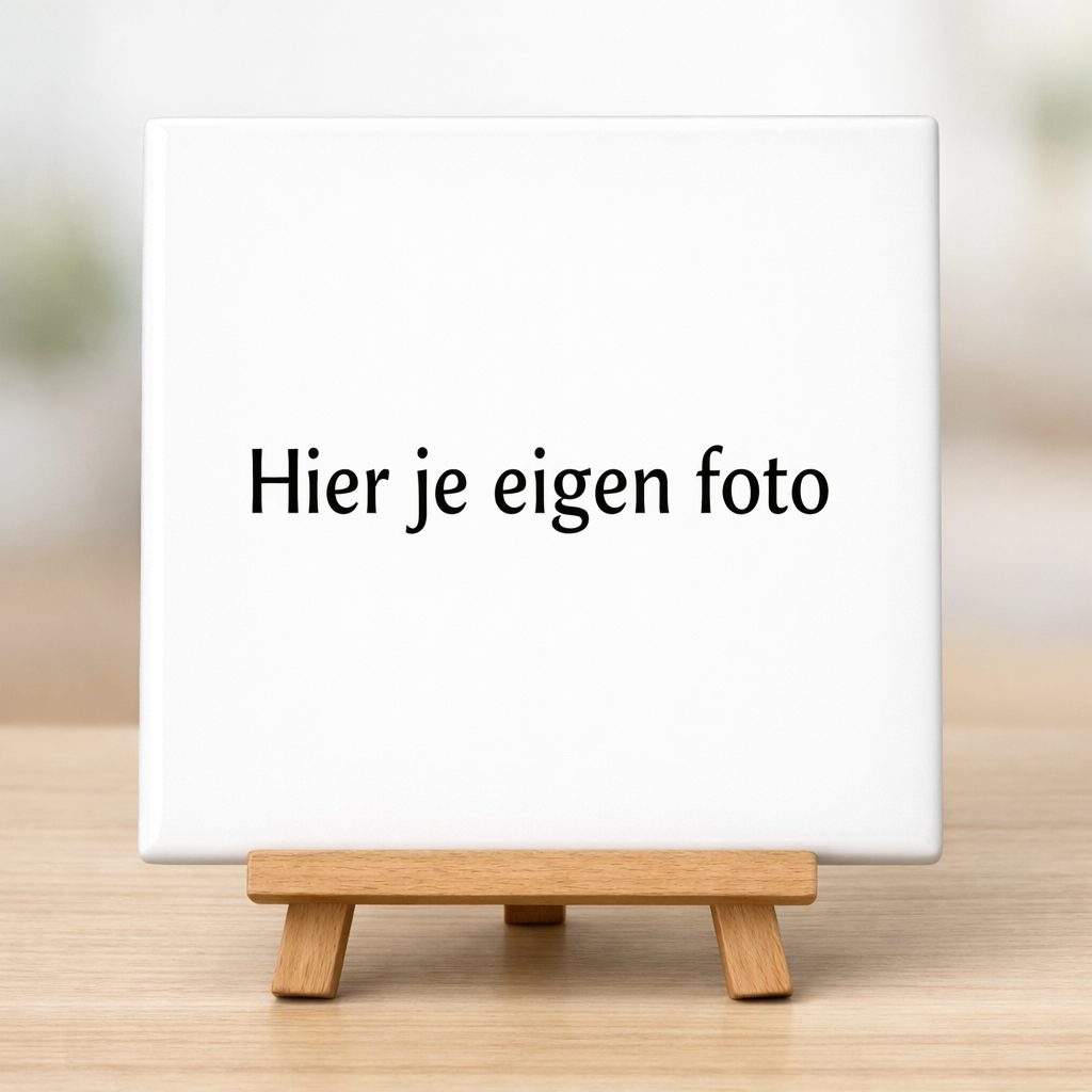 Tegeltje met eigen foto