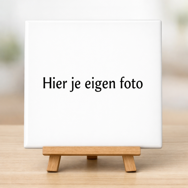 Tegeltje met eigen foto