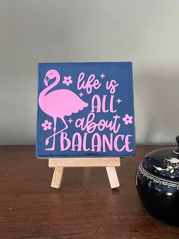 Life is all about balance