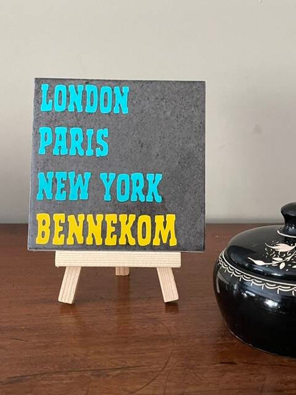 London Paris New York eigen woonplaats