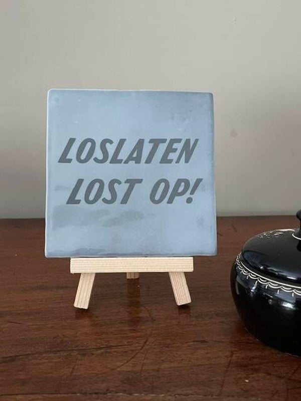 Loslaten lost op!