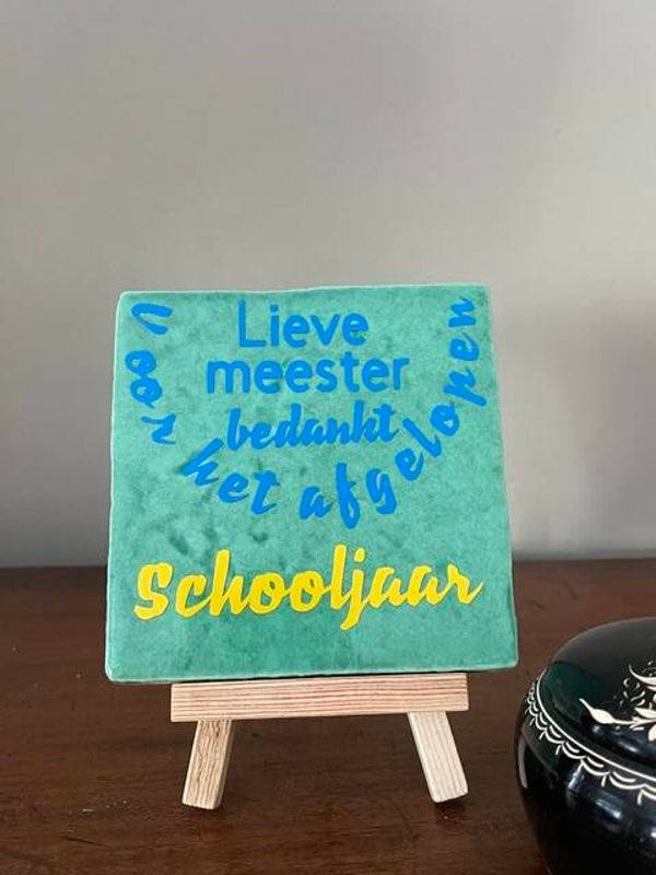 Bedankje Meester