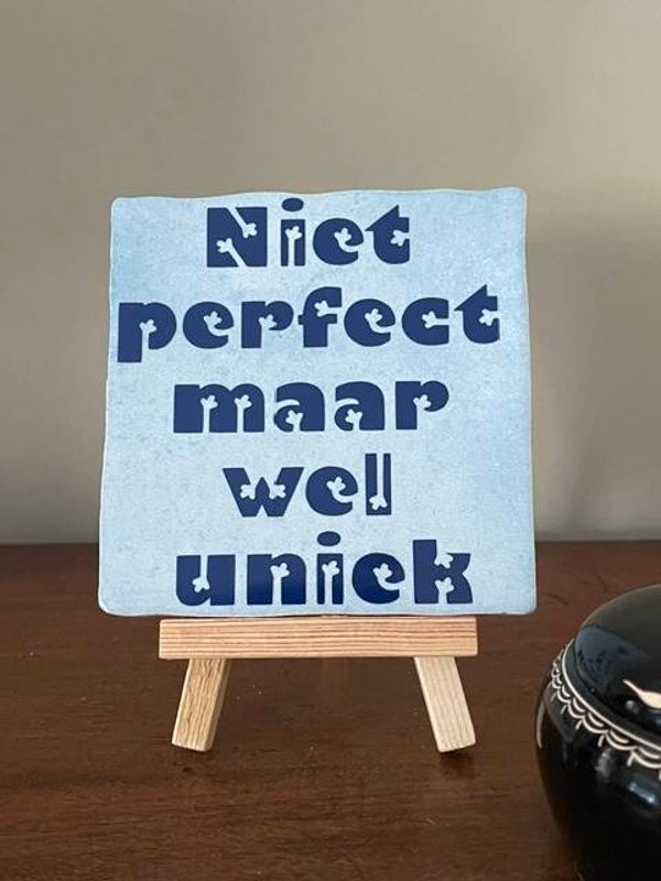 Niet perfect maar wel uniek