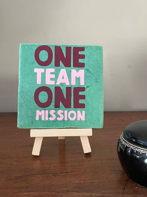 One team One mission