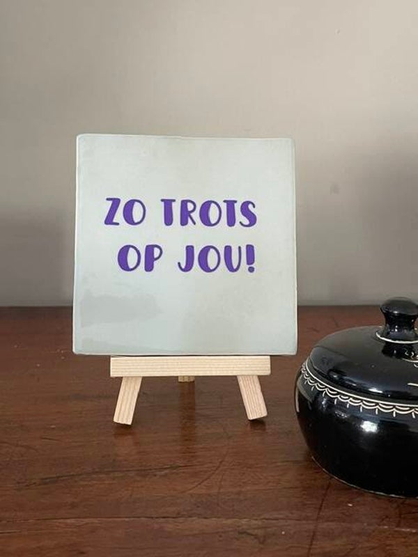 Zo trots op jou