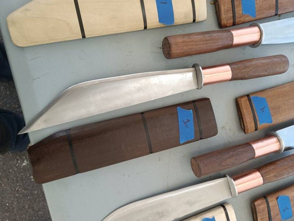 #8 10" hmong knife
