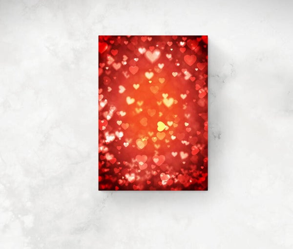 COEURS jaunes et rouges