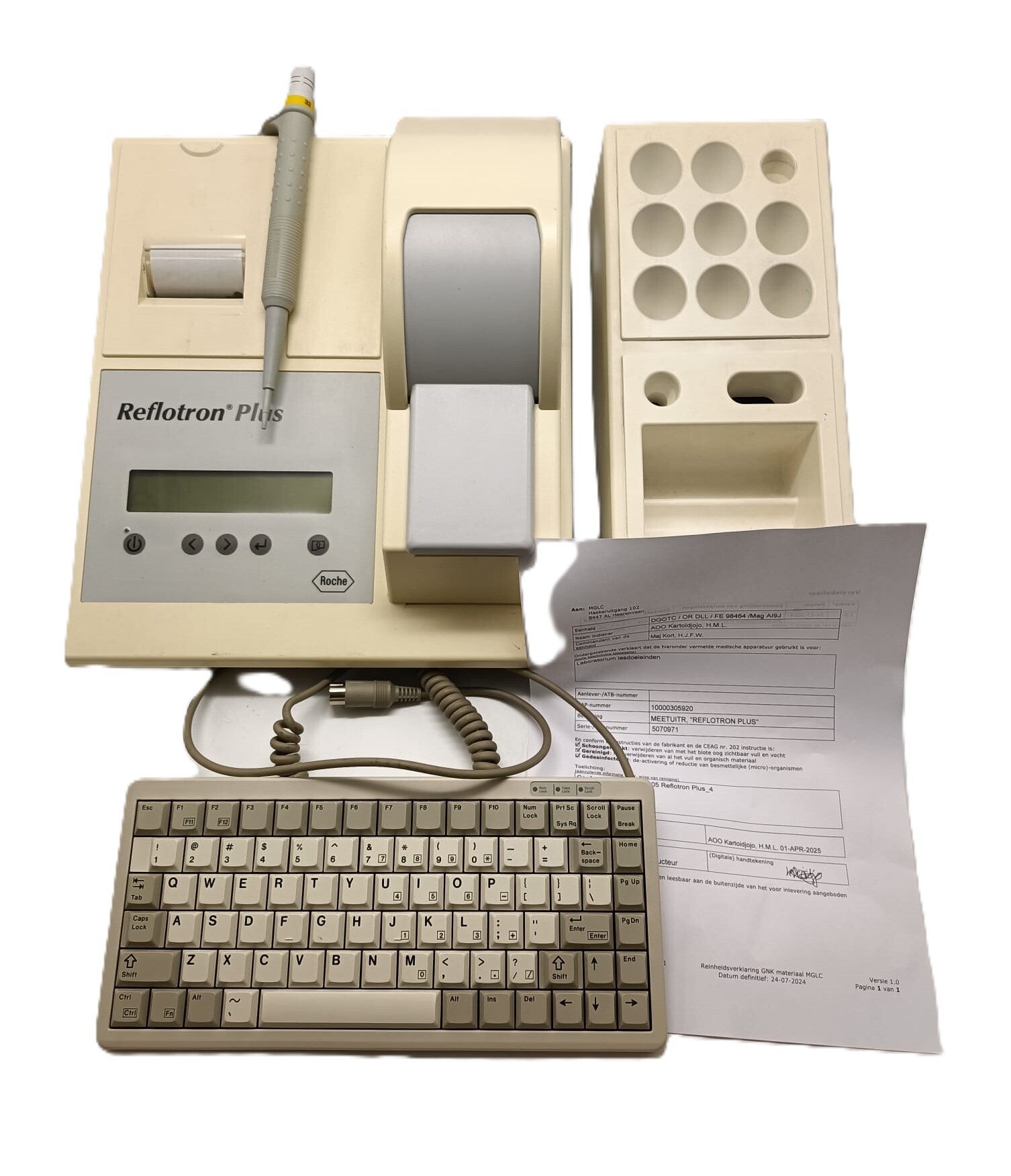 Roche Reflotron Plus Blood Dry Chemistry Analyser Lab