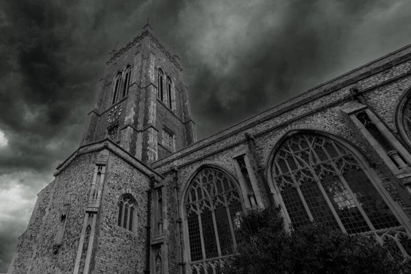 Church in monochrome