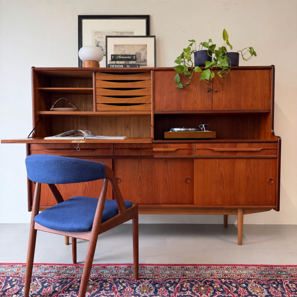 Vintage highboard, Deens (bureau / bar)
