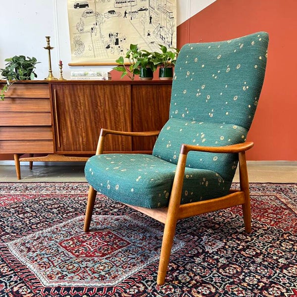 Vintage fauteuil, Deens design •Bovenkamp•