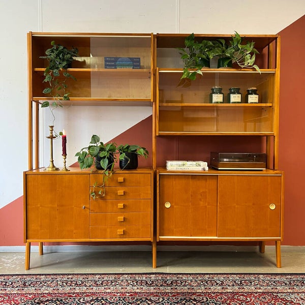 Vintage wandmeubel, vrijstaand