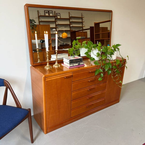 Vintage dressoir met spiegel •Hülsta•