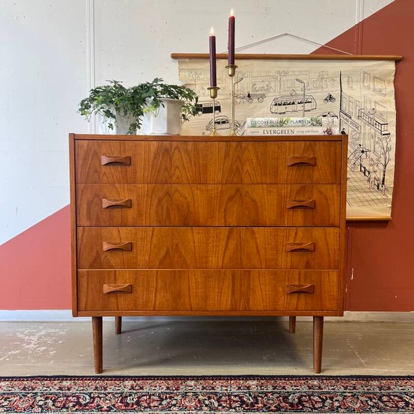 Vintage ladekast, commode, Deens