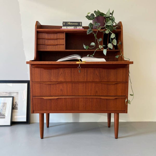 Vintage chatol, secretaire, Deens