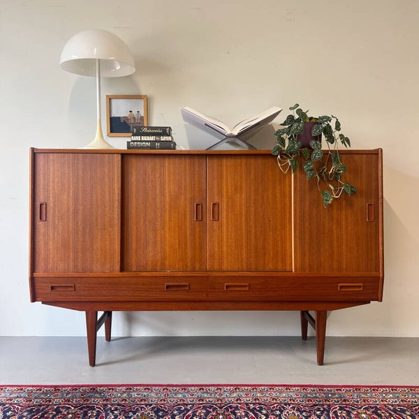 Vintage highboard, Deens •Westergaard•