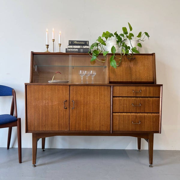 Vintage barkastje •Nathan furniture•