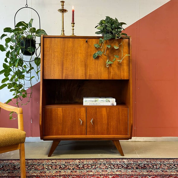 Vintage klepkastje, secretaire