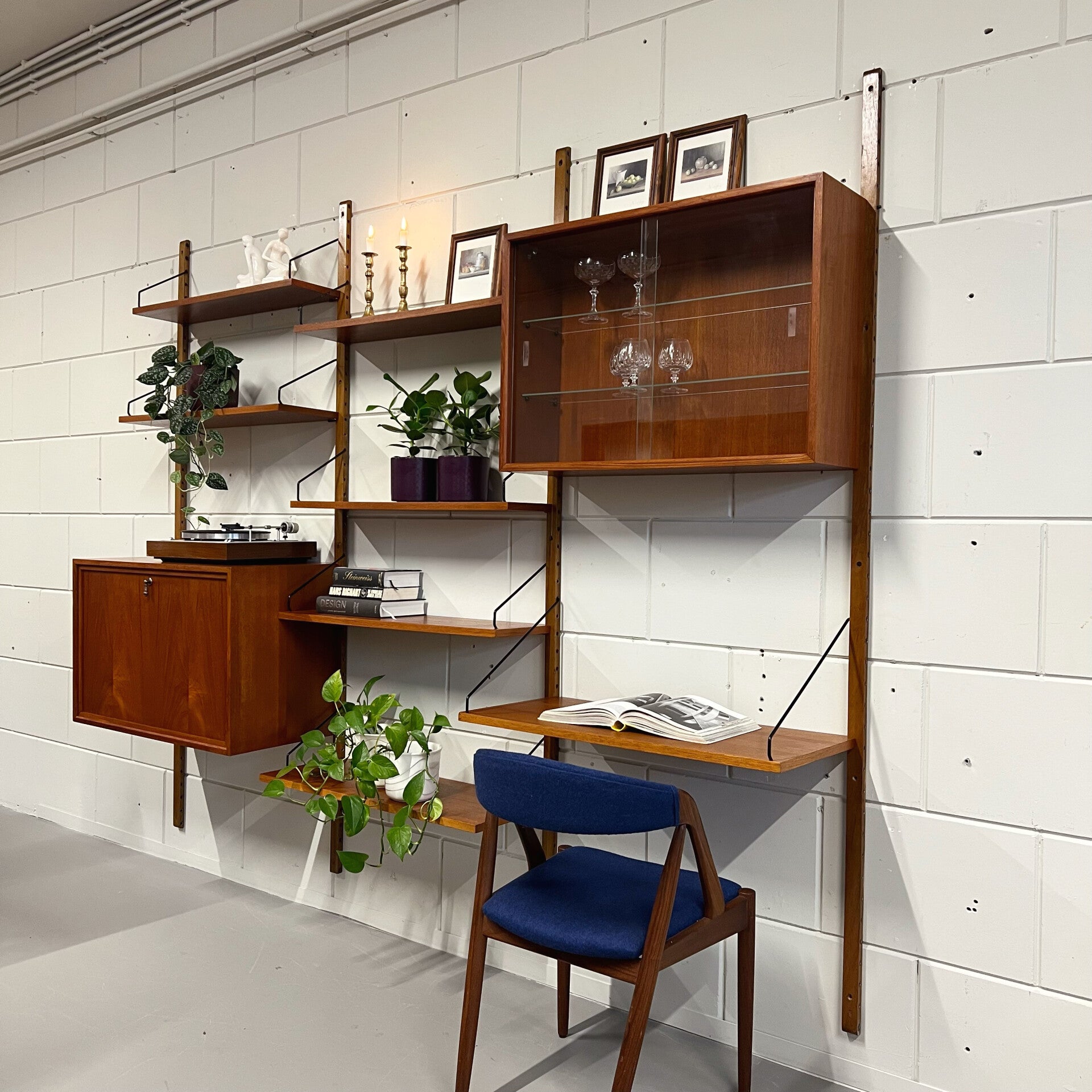 Vintage wandsysteem •Poul Cadovius•
