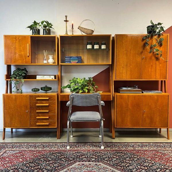 Vintage Monti wandmeubel