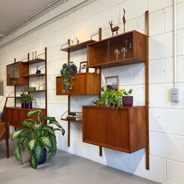 Vintage wandmeubel •Poul Cadovius• 3/3