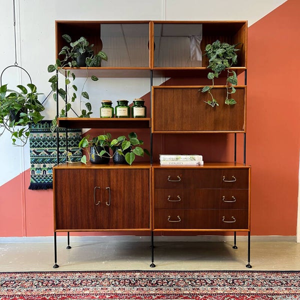 Vintage wandmeubel •Peter Hayward, Vanson•