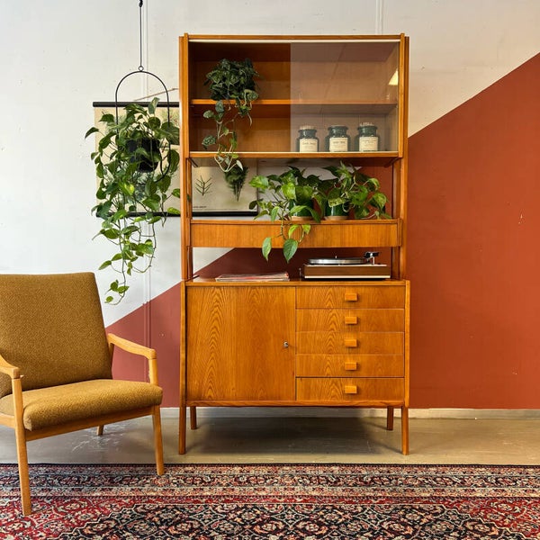 Vintage wandmeubel •Frantisek Jirák•